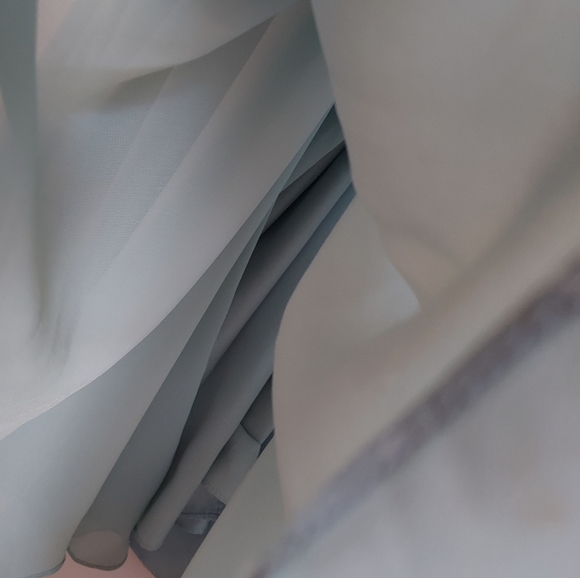 Jenny Yoo BHLDN Inesse Blue Maxi Dress Size 6 Bridemaid Wedding - Picture 7 of 12